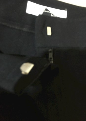 Siyah Kadın Kumaş Pantolon - Görsel 3