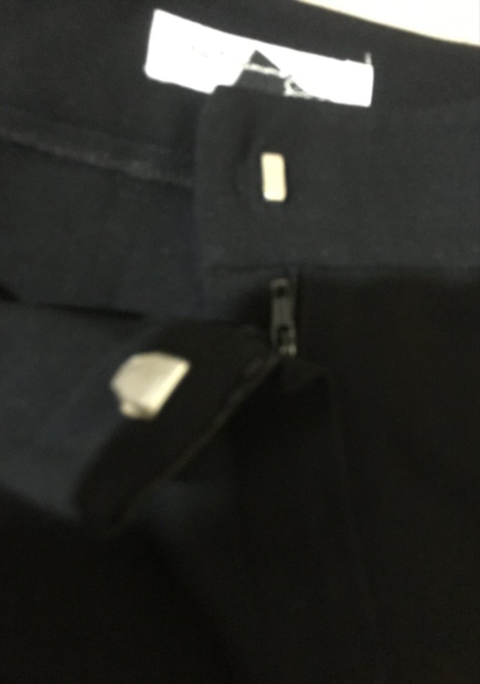 Siyah Kadın Kumaş Pantolon - Görsel 3