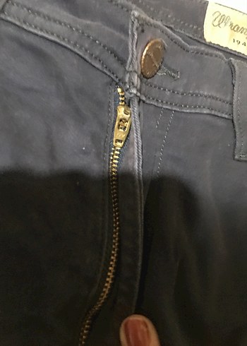 Erkek Lacivert Kot Pantolon - Görsel 4