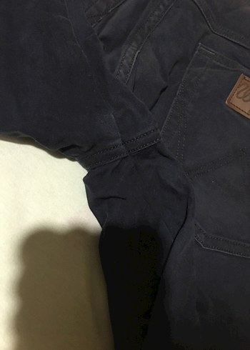 Erkek Lacivert Kot Pantolon - Görsel 6