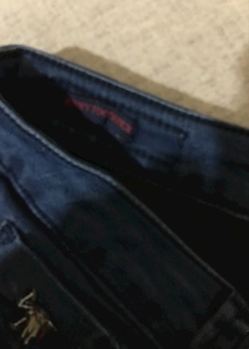 Kadın Lacivert Midi Boy Dar Kesim Kot Pantolon - Görsel 5