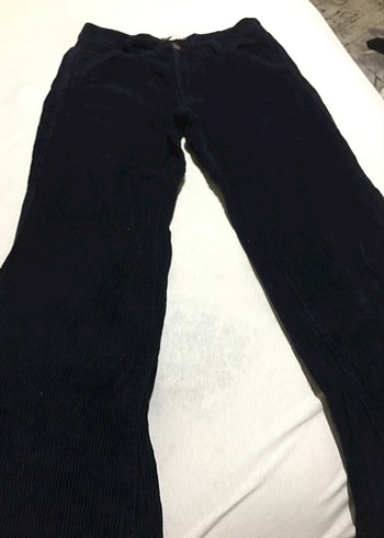 Kadife bol kesim pantalon