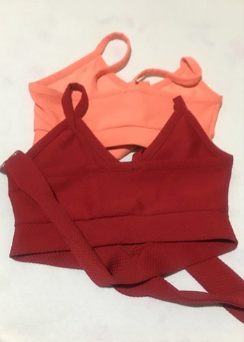 Diğer Kırmızı Spor Büstiyer Mini Boy