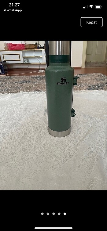  Beden yeşil Renk stanley steel termos