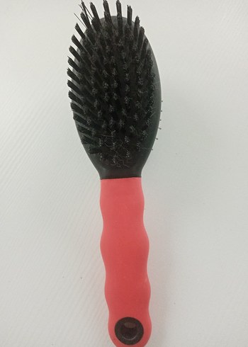 Çift Taraflı Köpek Tüy Fırçası Kırmızı - Görsel 3