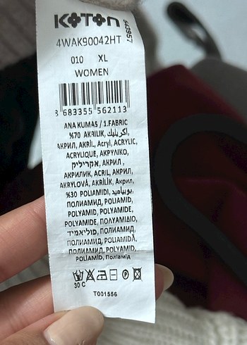 Koton Bej Yünlü Yüksek Yakalı Kadın Kazak