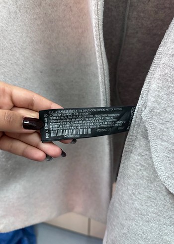 Düğmeli Bej Melanj Midi Kadın Kaban - Görsel 9