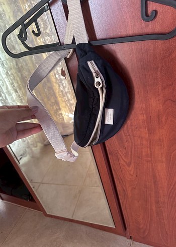 Siyah Kadın Omuz Çantası Tokalı - Görsel 6