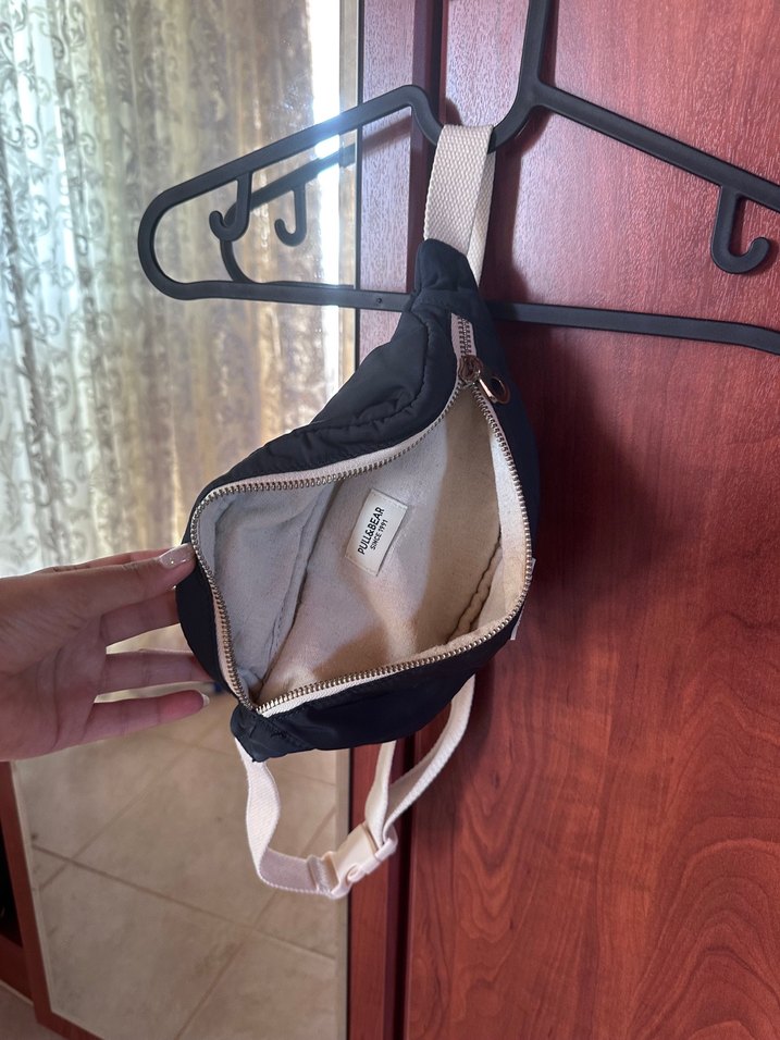 Siyah Kadın Omuz Çantası Tokalı - Görsel 3