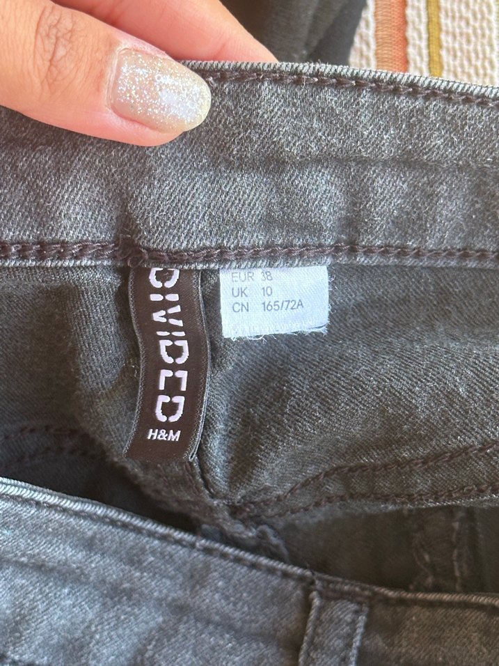 Kadın Siyah Mini Kot Şort - Görsel 5