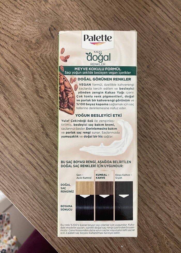 Gece mavisi saç boyası - Görsel 4