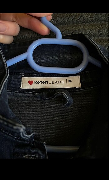 Koton denim ceket - Görsel 6