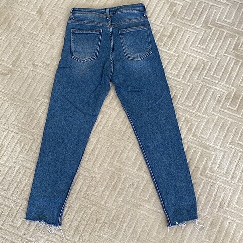xs Beden mavi Renk Kot pantalon