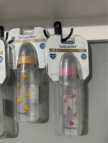  Beden çeşitli Renk Bebedor biberon 250 ml ADET FİYATIDIR