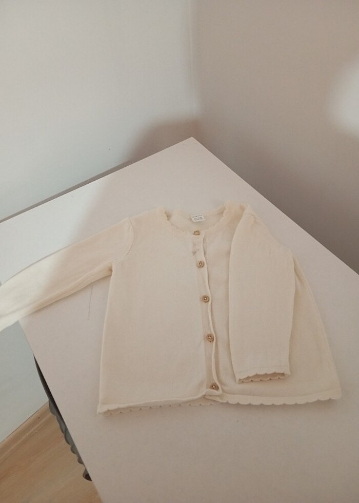 12 18 aylık merserize hirka - Görsel 2