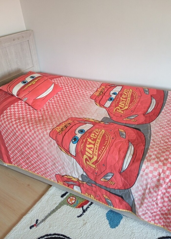 Tek kişilik çocuk pike yatak örtüsü  - Görsel 2