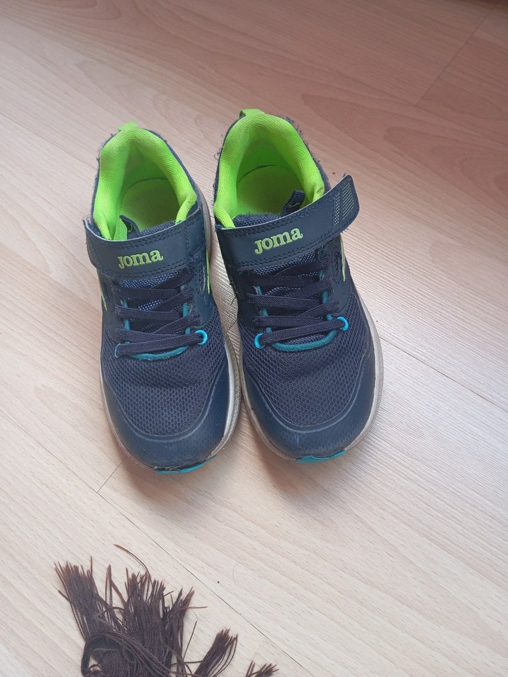 Joma Erkek Çocuk Gri Mavi Spor Ayakkabı 33 no - Görsel 5