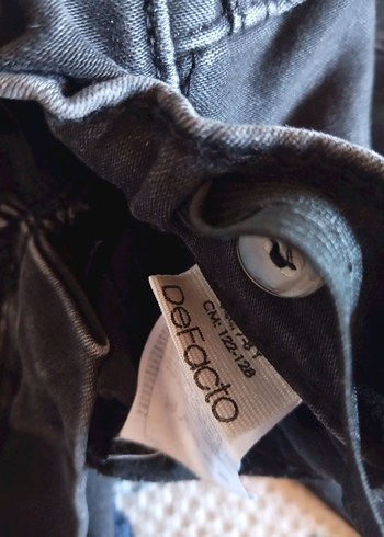 Ankresit Erkek Çocuk Kemerli Denim Pantolon - Görsel 3