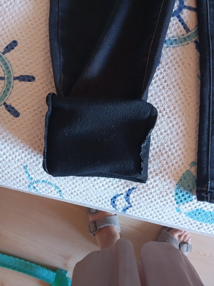 Ankresit Erkek Çocuk Kemerli Denim Pantolon - Görsel 4