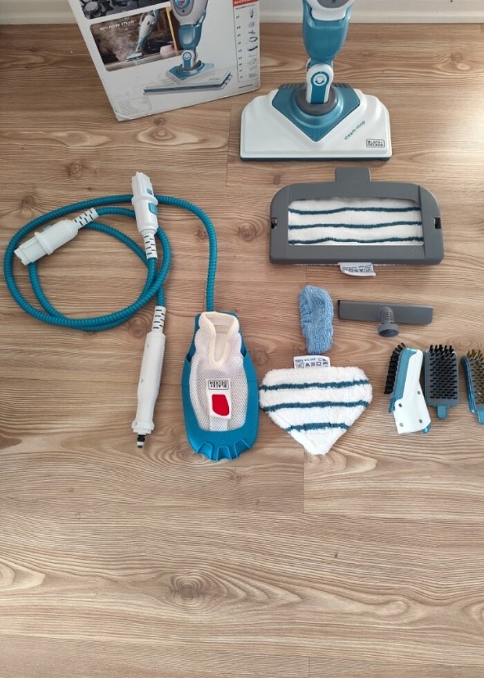 Black & decker buharlı mop - Görsel 2