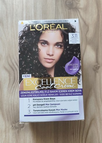 L'Oréal Excellence Cool Creme Saç Boyası 3.11