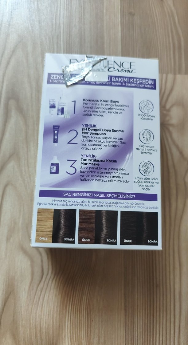 L'Oréal Excellence Cool Creme Saç Boyası 3.11 - Görsel 2