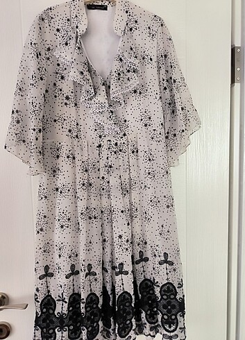 44 Beden beyaz Renk Zara#tunik