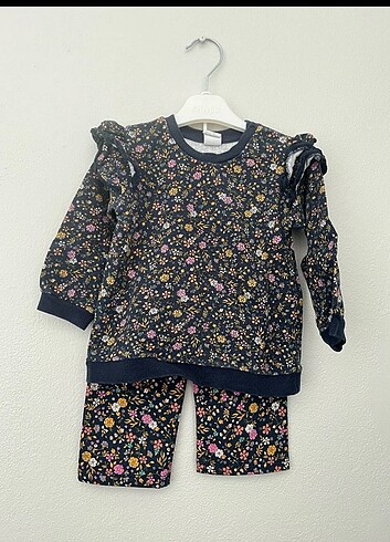 1,5 Yaş Beden H&M kız bebek takım