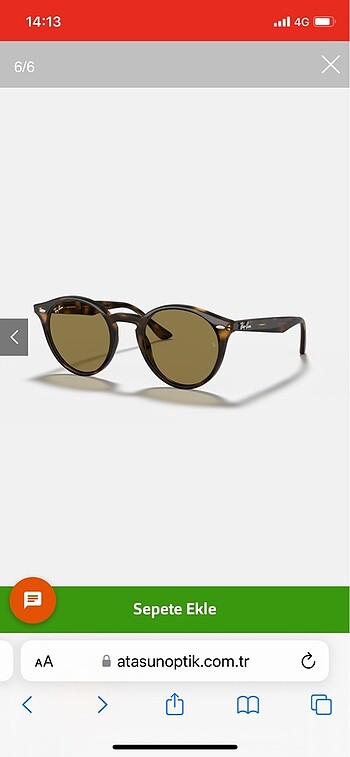 Rayban 0 orijinal güneş gözlüğü