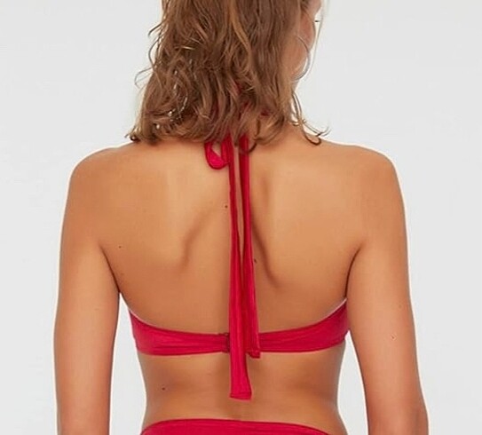 38 Beden Pembe bikini üstü yepyeni kusursuz