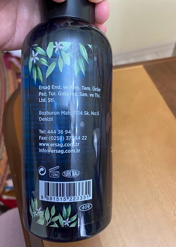 Ersağ Mandalina Kolonyası 400 ml - Görsel 4