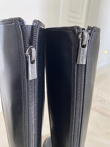 37 Beden siyah Renk Ninewest Siyah Çizme