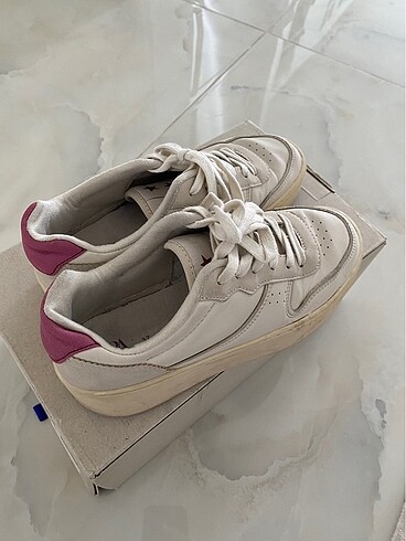 Zara Zara Beyaz Sneaker