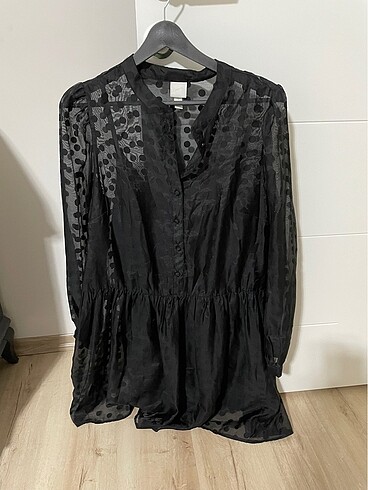 m Beden siyah Renk H&M Elbise bir kere giyildi