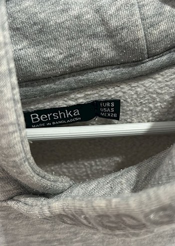 Bershka Gri Kadın Sweatshirt - Görsel 6