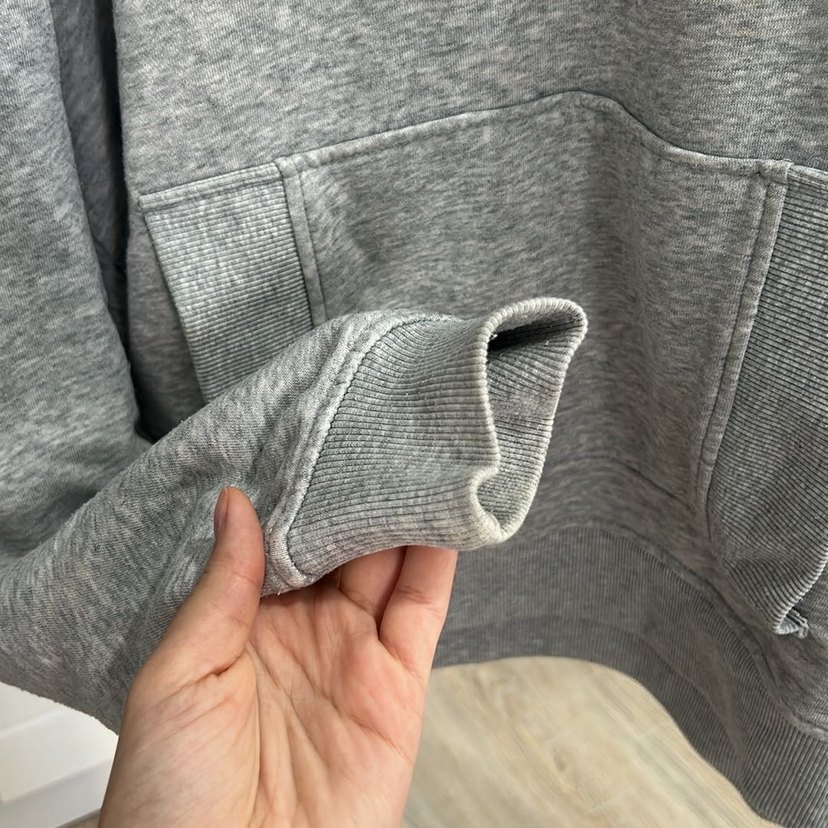 Bershka Gri Kadın Sweatshirt - Görsel 4