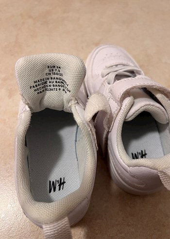 Beyaz Çocuk Spor Ayakkabı - Görsel 2