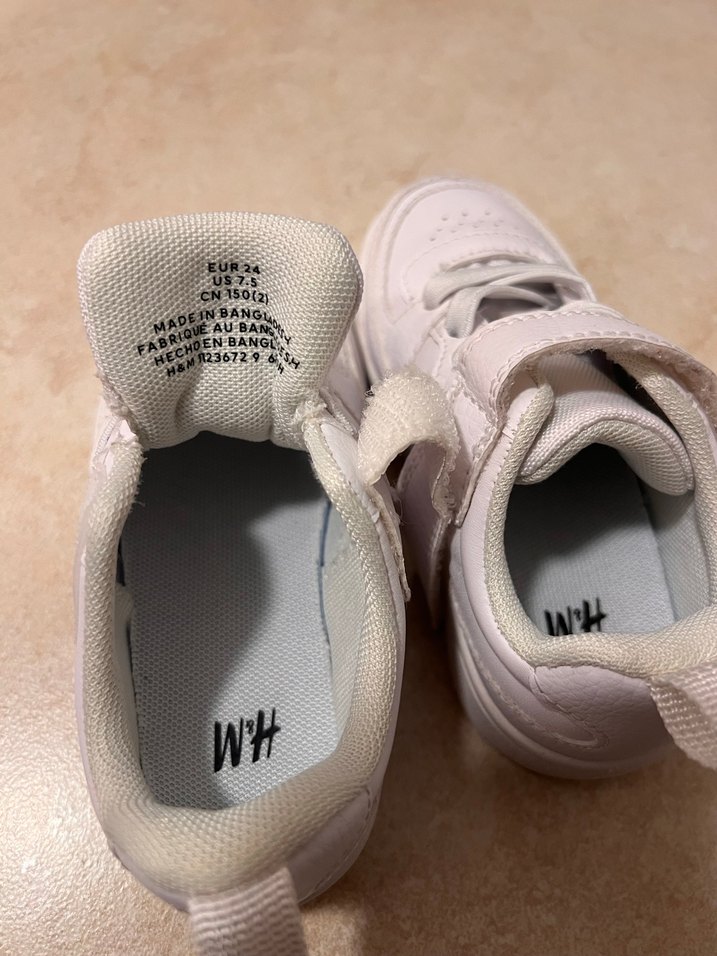 Beyaz Çocuk Spor Ayakkabı - Görsel 2