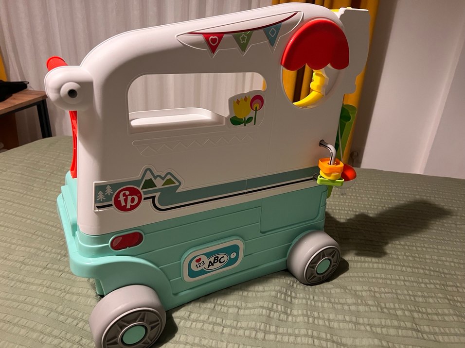 Fisher Price Eğlen ve Öğren 3ü 1 Arada Karavan - Görsel 2