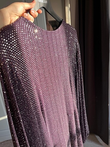 42 Beden mor Renk SUUD COLLECTİON ABİYE