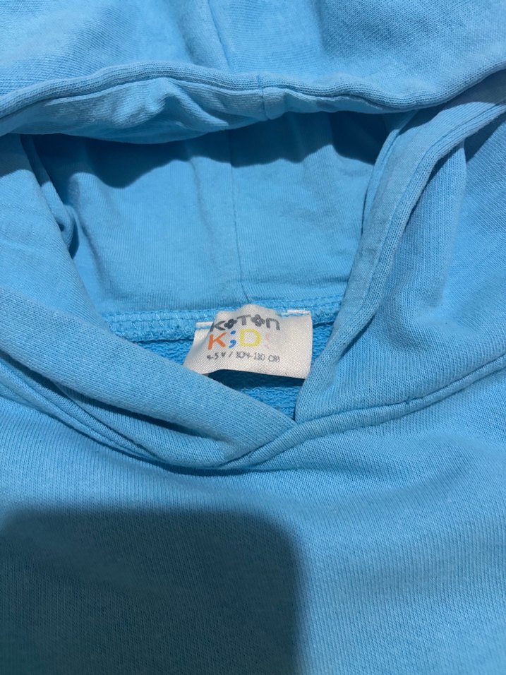 Koton Renkli Baskılı Kapüşonlu Sweatshirt - Görsel 2