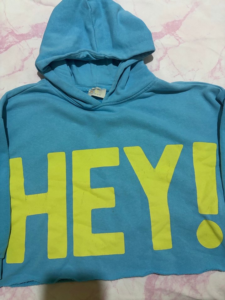 Koton Renkli Baskılı Kapüşonlu Sweatshirt - Görsel 3