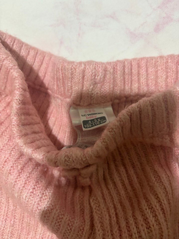 Lc Waikiki Kız Triko Takım, Bol Kesim, Uzun Kollu - Görsel 3