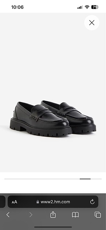 chunky loafer mokasen ayakkabi