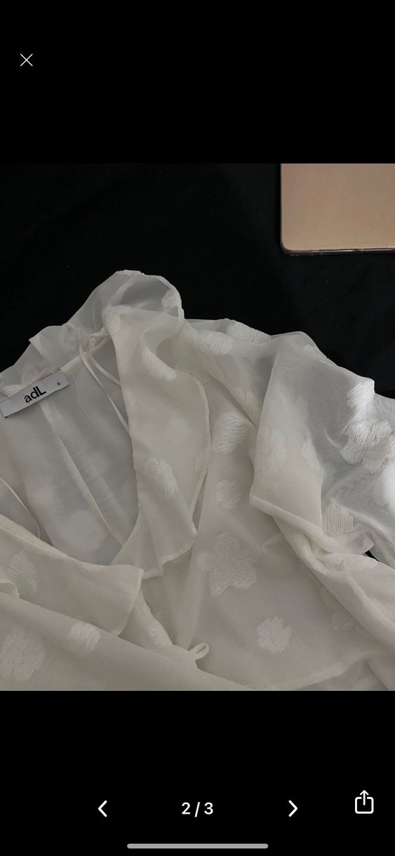 BERSHKA FAIRYCORE BLUZ - Görsel 2