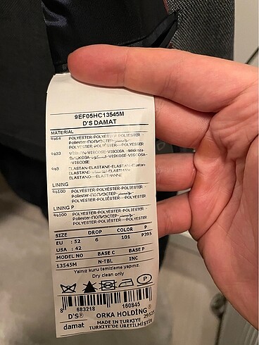 Damat tween takım elbise - Görsel 3