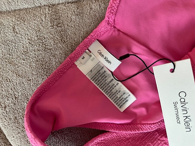 xs Beden pembe Renk Calvin klein bikini takım