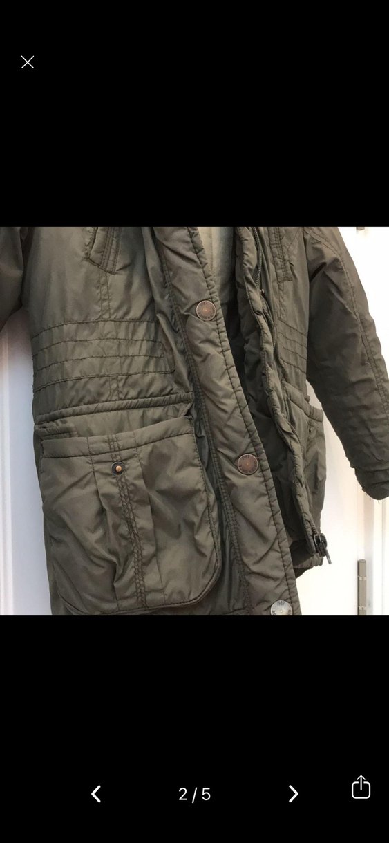 Fermuarlı Kaban - Görsel 2