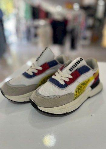 Leopar Desenli Platform Spor Ayakkabı - Görsel 7