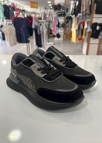 Leopar Desenli Platform Spor Ayakkabı - Görsel 2